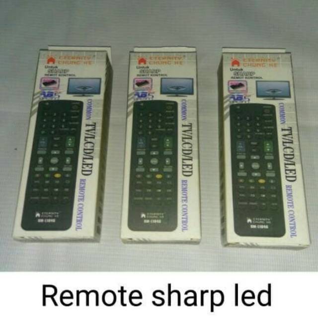 Remote TV LED/LCD Multi Khusus Merk Sharp