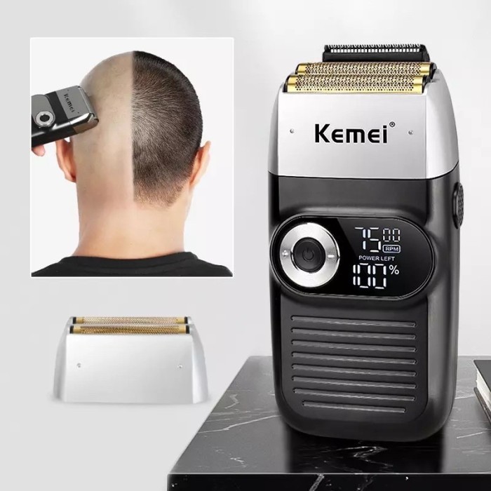 Kemei KM-2026 Twin Blade Hair Clipper Shaver Alat Cukur Rambut