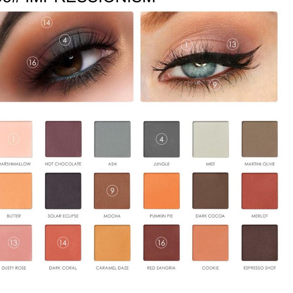 Jual St0k La4gi[ Official Distributor ] Focallure 18 Colors Eyeshadow