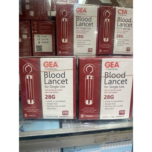 lancet gea 200 / blood lancet gea