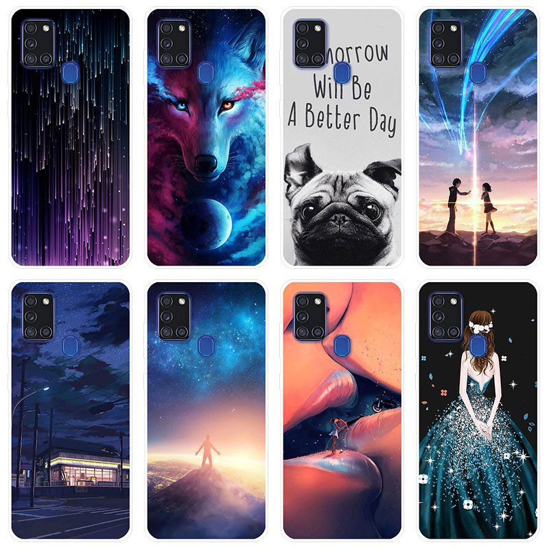 HP Soft Case Samsung Galaxy A21s Casing Silikon Untuk Samsung A21s A 21s A217 GalaxyA21s