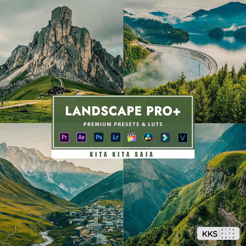 Jual Landscape Pro Premium Preset Lightroom Foto Dan Video Lut Luts Vn Android Ios Pc