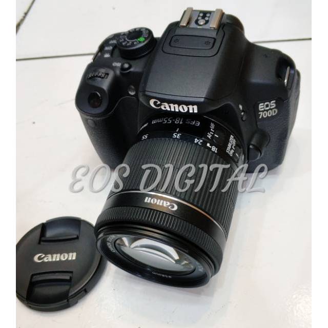 kamera canon eos 700d kit 18-55mm STM (BARU)