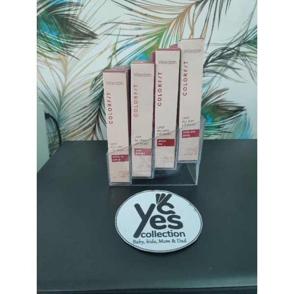 Wardah Colorfit Last All Day Lip Paint ORIGINAL Around The World Edition Lip Concealer Color Care Stick 00 Alluring Jakarta Dubai London New York Tokyo Kuala Lumpur