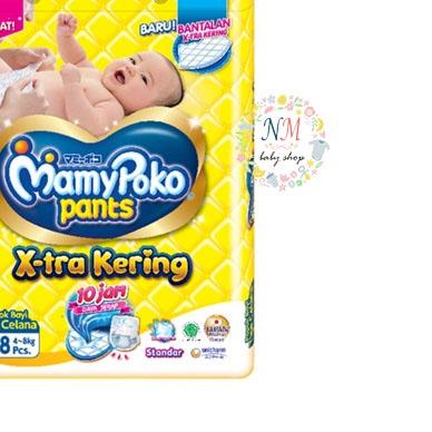 MAMYPOKO PANTS XTRA KERING STANDAR S58 M50 L44 XL38 XXL34 POPOK CELANA