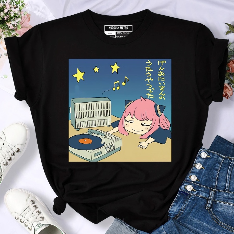 Tshirt Anya Sleeping Anime Manga SPY x Family Unisex