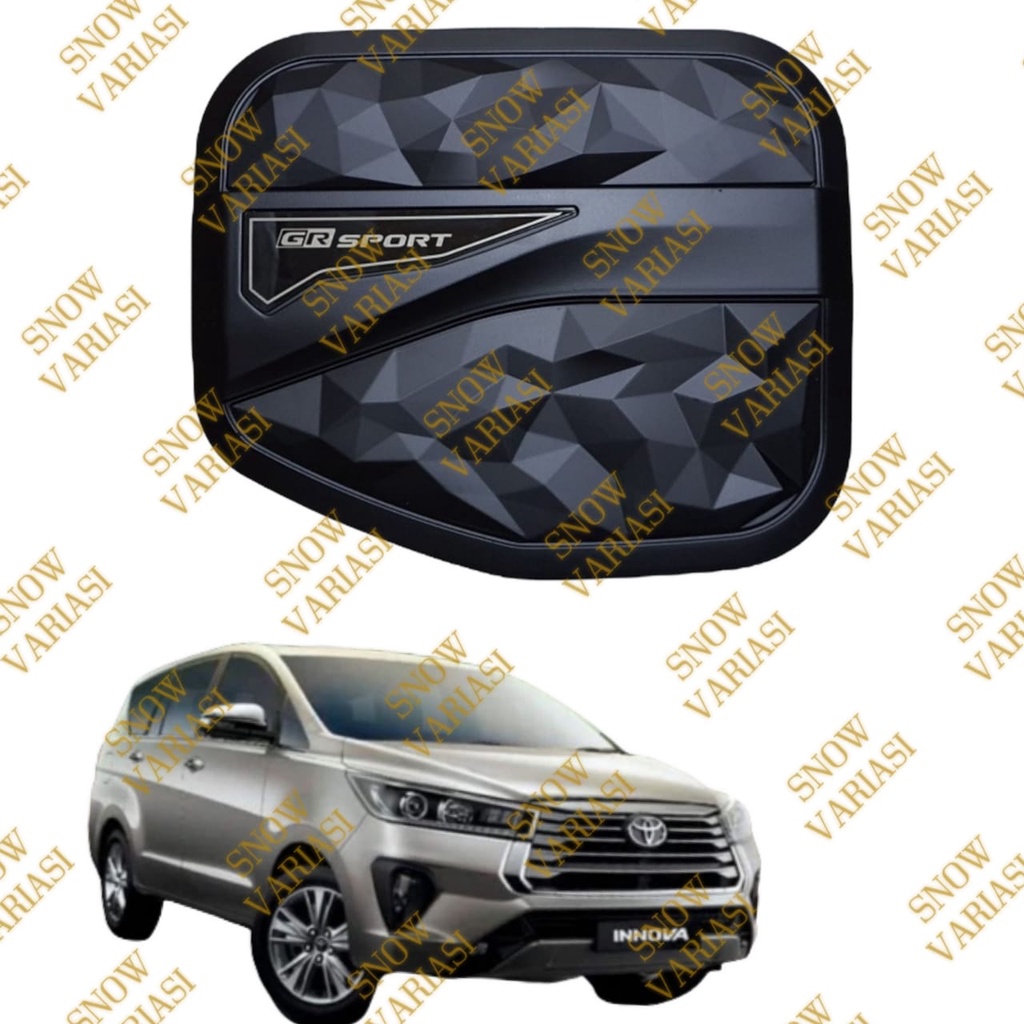 Tank Cover All New Innova Reborn 2016 2021 GR Sport Hitam