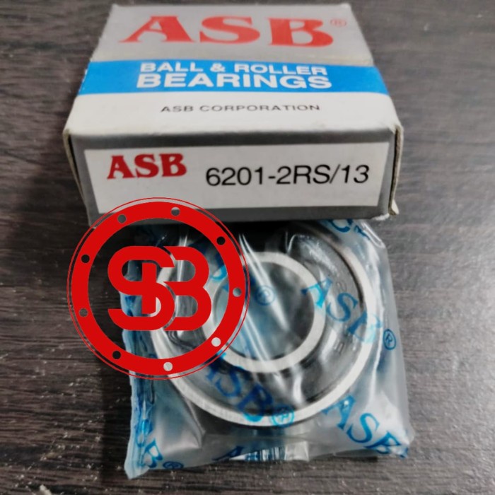 Bearing / Laker / Laher 6201 2RS-13 M /M ASB