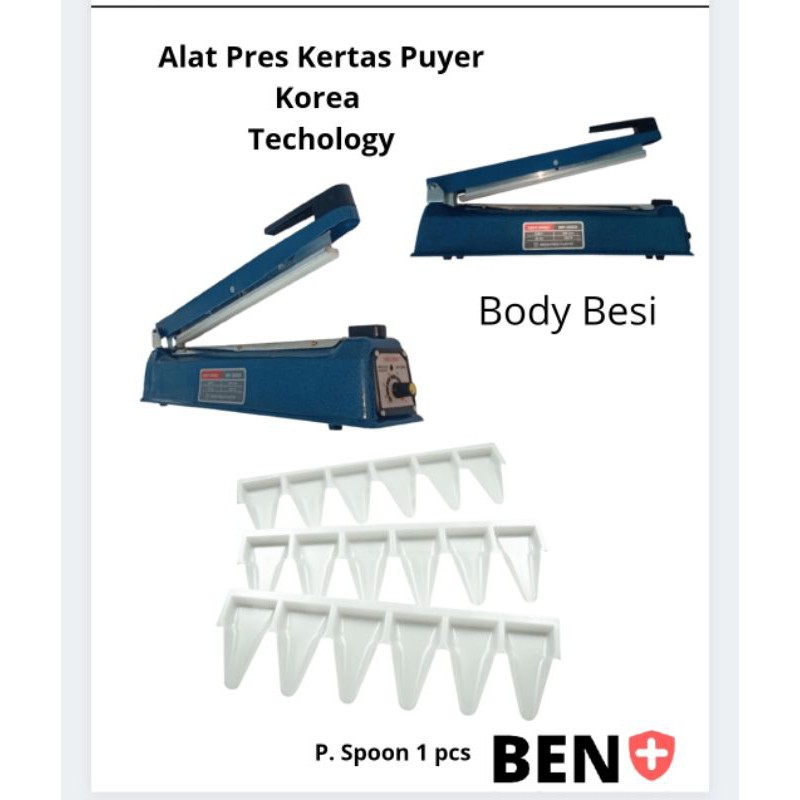 alat press 30 cm p +sendok puyer