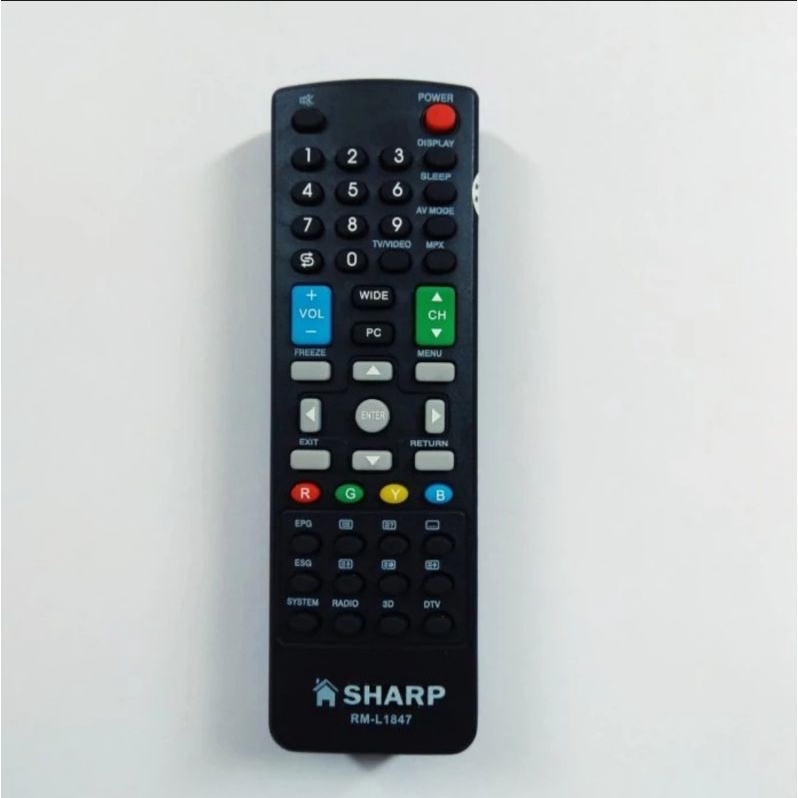 Remote TV LCD LED Sharp Aquos