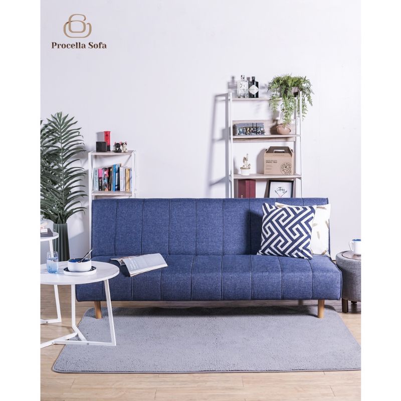 SOFA BED PROCELLA CHIFFON NAVY