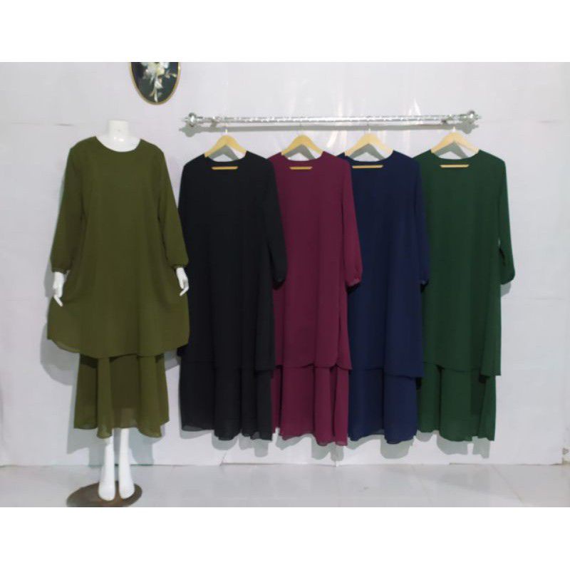 Gamis Malaysia Polos