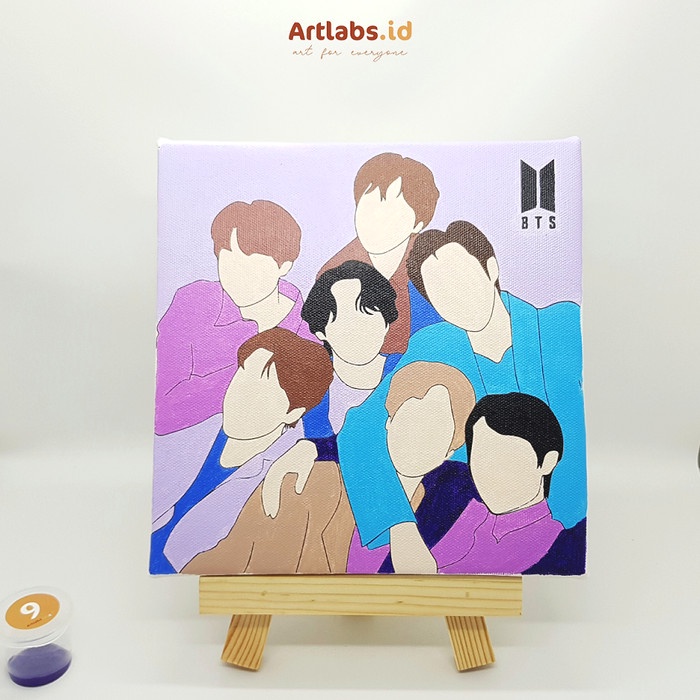 

BTS FESTA - Paint By Number 11 Color [Character Series]|Painting Kit