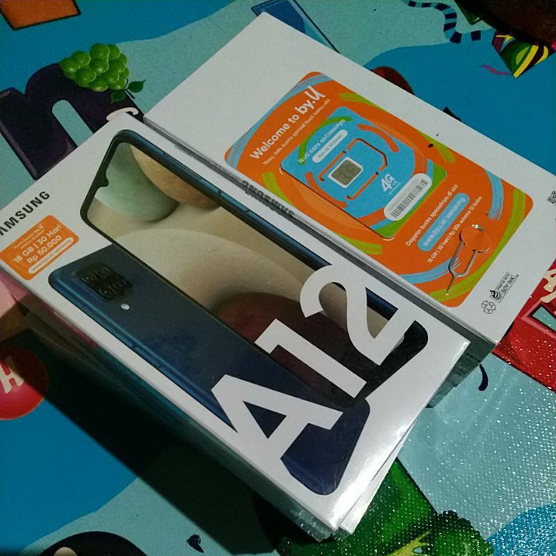 Samsung Galaxy A12 ram 4 Gb Rom 128 Gb Garansi Resmi