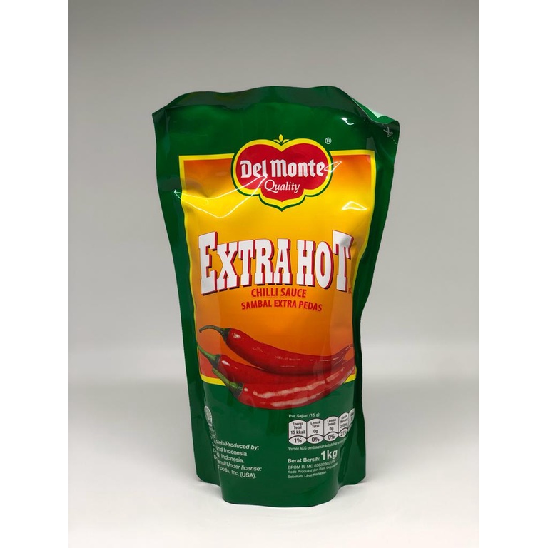 

Delmonte Extra Hot 1L [Sauce] [Saus Sambal]