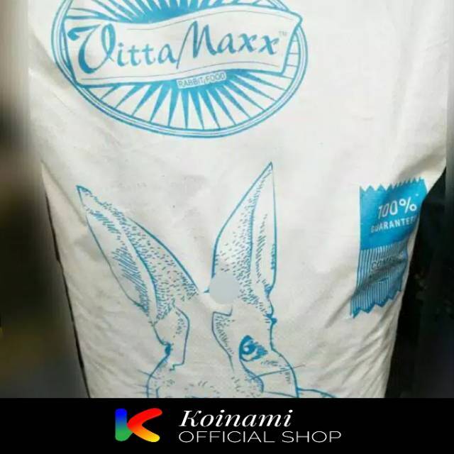 VITTAMAXX RABBIT 1 KG / pakan kelinci / rabit food / makanan / vitamax / vita max