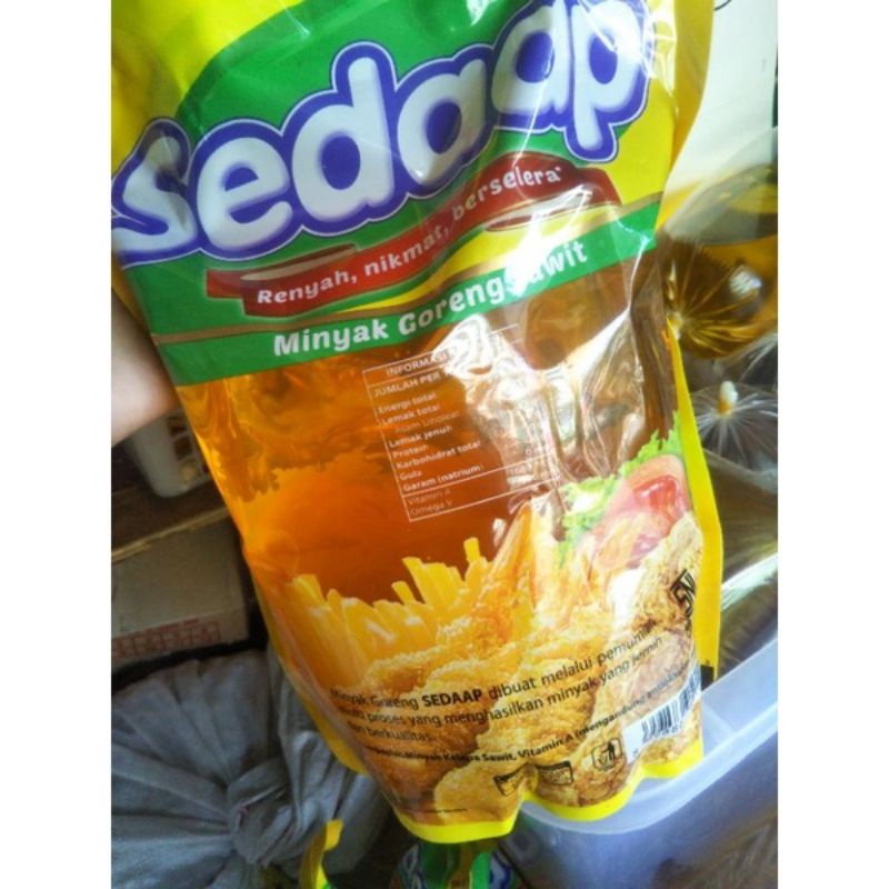 

Minyak goreng sedaap 2 liter