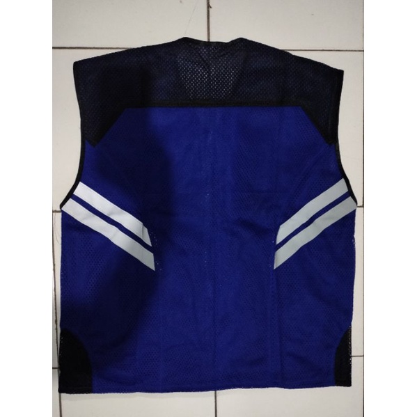 ROMPI SAFETY BIRU FULL JARING TEBAL