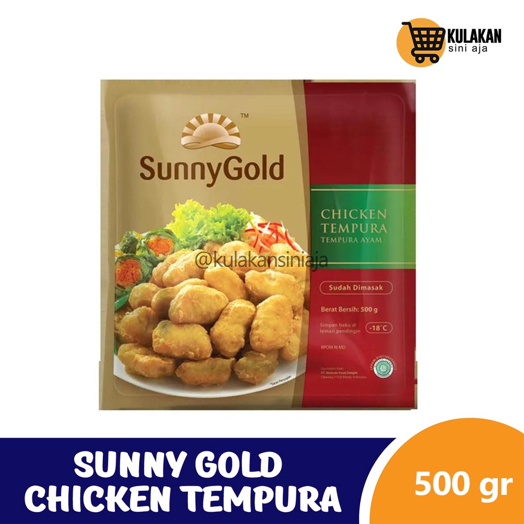 

Sunny Gold Chicken Tempura 500 Gram