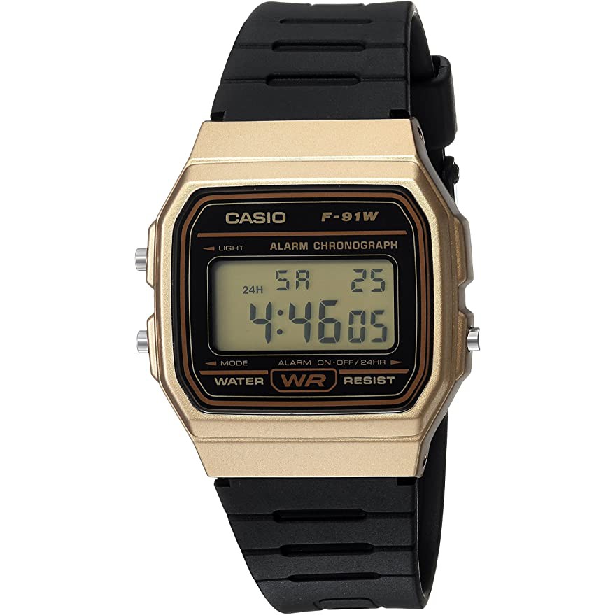 [GARANSI 1 TAHUN] 100% ORIGINAL JAM TANGAN CASIO F-91W F91W WATERPROOF ANTI AIR F91 W F 91 W WATCH