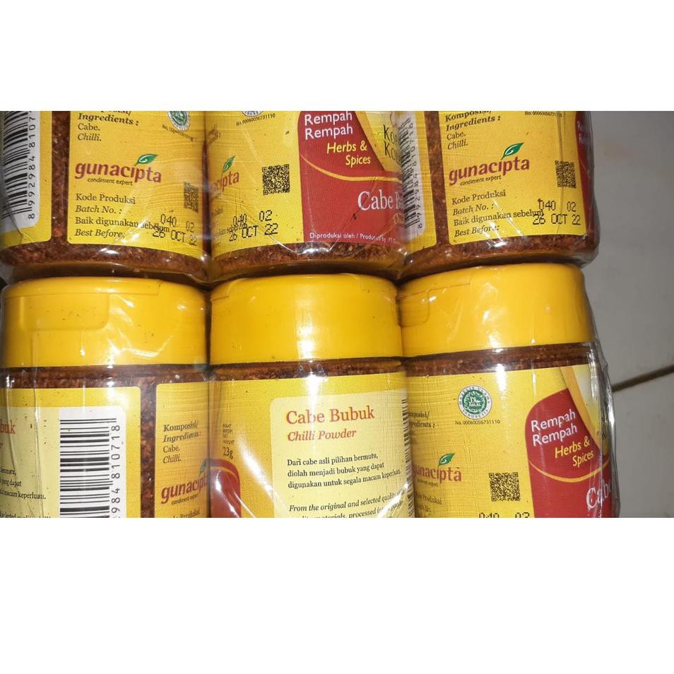 

#TERMURAH# Koepoe Cabe Bubuk Chili Powder 23 gr 23gr