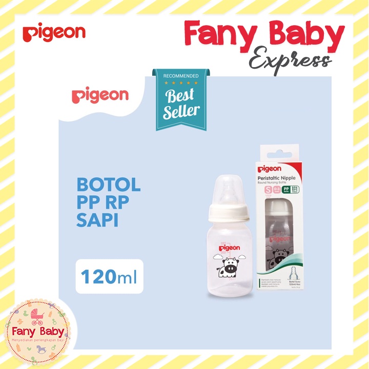 PIGEON BOTOL SUSU PP RP STANDARD 120ML ISI 1PCS