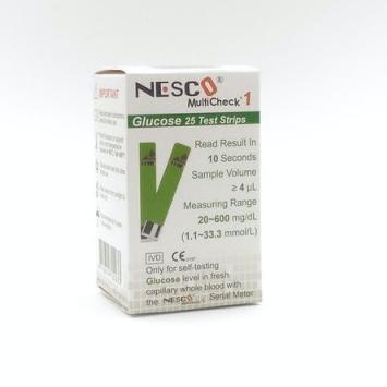 Terbaru - Nesco Strip Alat Tes Gula Darah Kolesterol Asam Urat Nesco