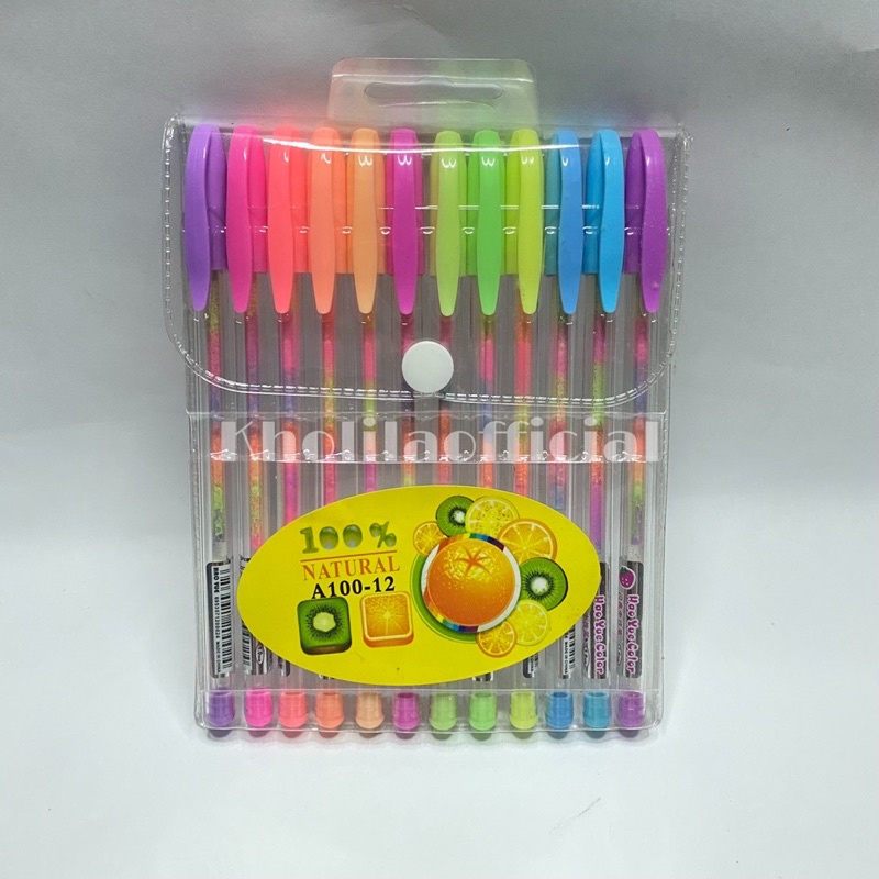

PULPEN GEL GLITTER HAO YUE COLOR