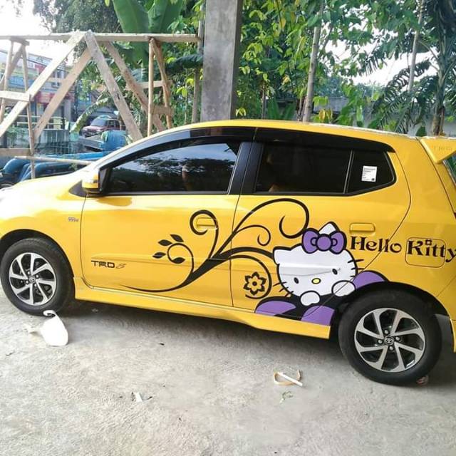 Cutting sticker ayla agya