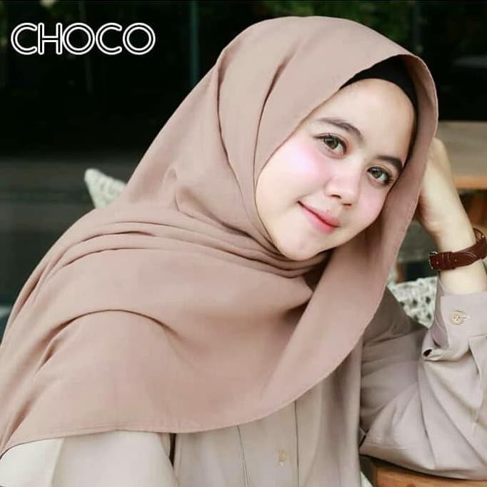 Pashmina Diamond Italiano Warna Choco U39 New