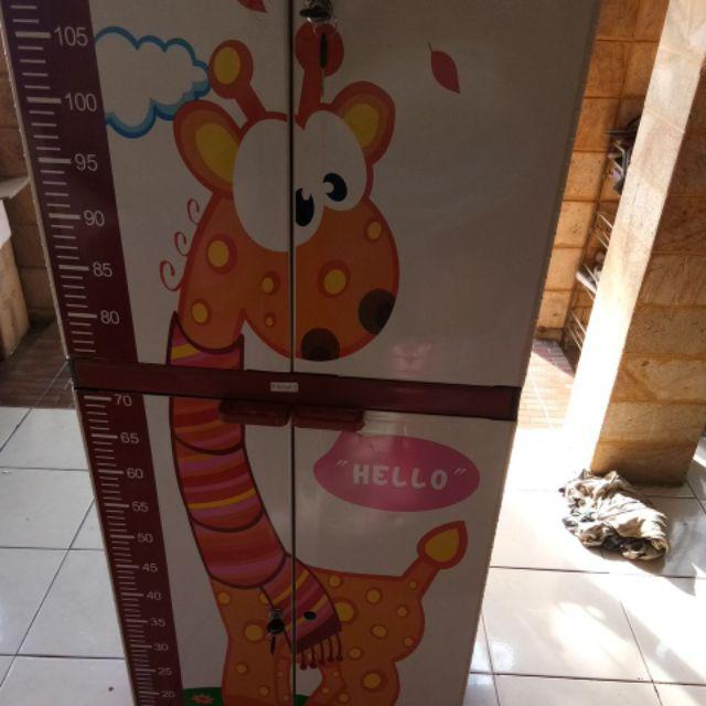 Cod Lemari Plastik / Lemari Pakaian / Laci Plastik Susun 4