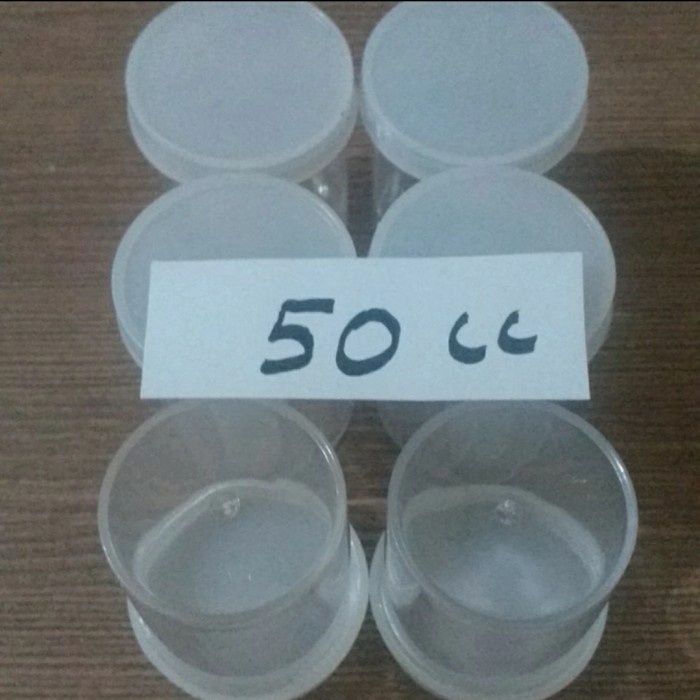 Pot Urin / Pot Salep / Pot Plastik / Pot Obat 50ml / Tempat Urinal Tes