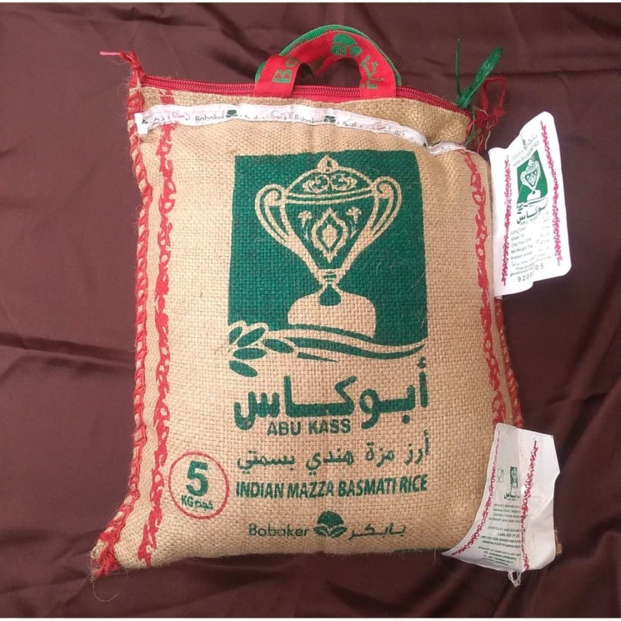 

Beras basmati abu kass 5kg dari arab saudi di karung