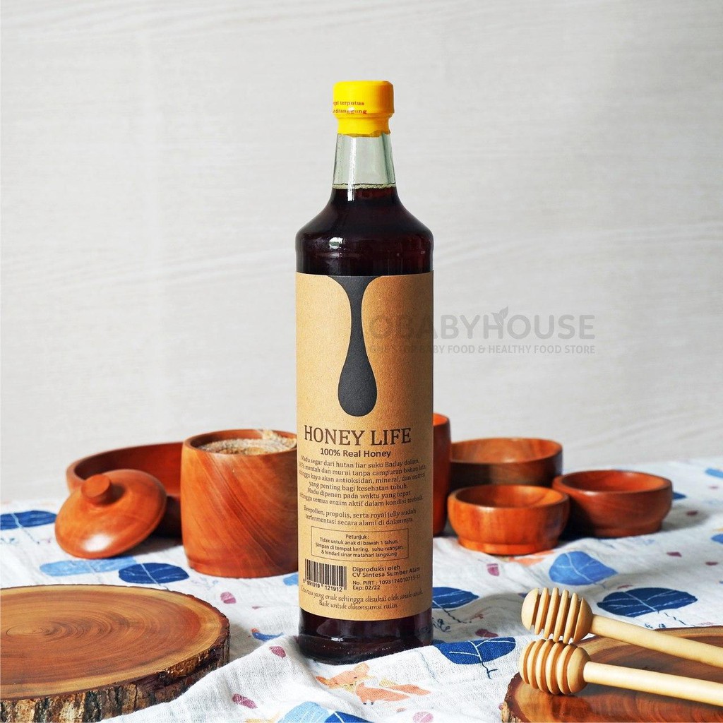 Honey Life Raw Wild Forest Honey 650 ml