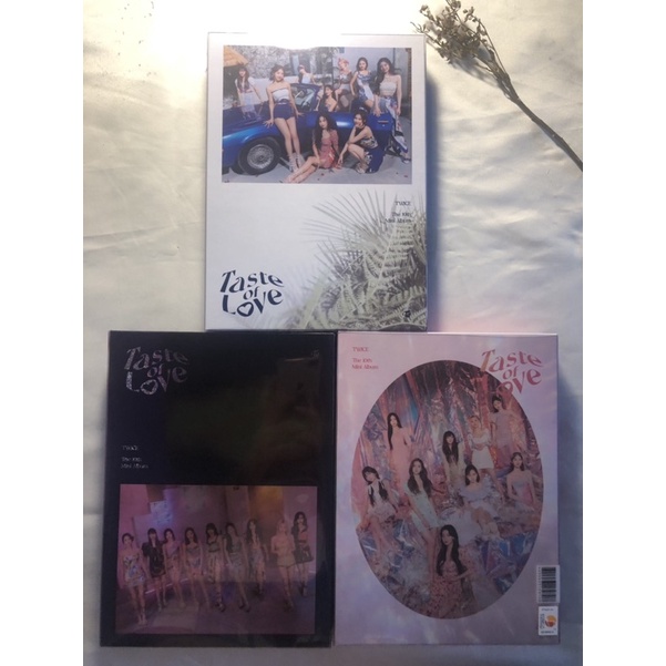 ALBUM ONLY TWICE TASTE OF LOVE.