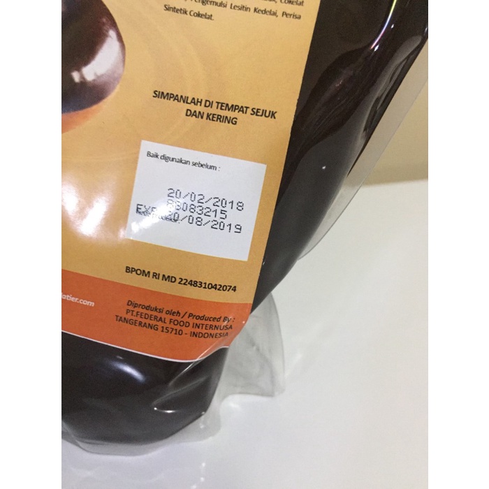 

SELAI- ELMER DARK DIP GLAZE 1 KG 1KG (PACKING PABRIK) -SELAI.