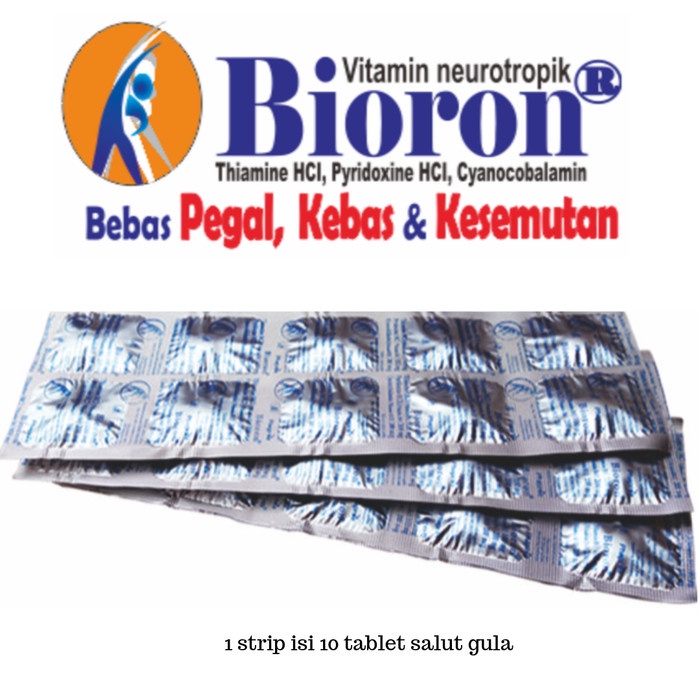 MURAH Vitamin Neurotropik BIORON