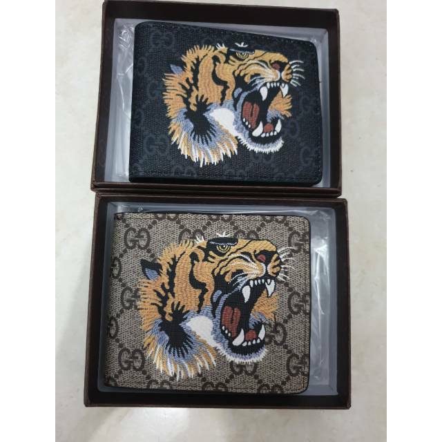 black tiger gucci wallet