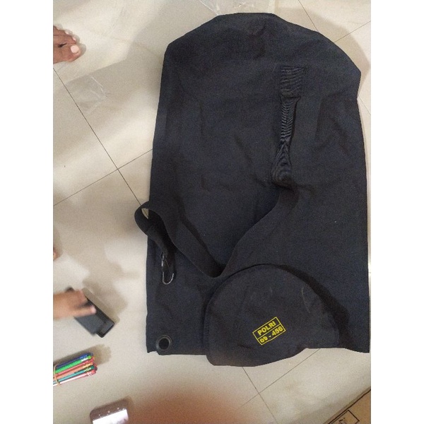 Tas vulsak hitam jatah polri