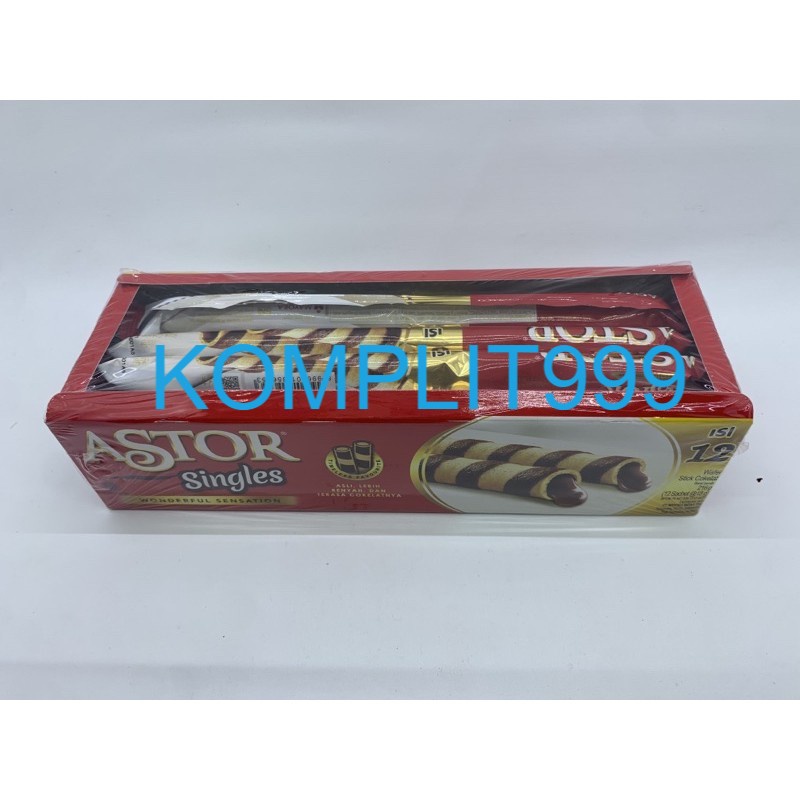 

ASTOR Singles WAFER STICK COKLAT 12x18g BOX KOMPLIT999