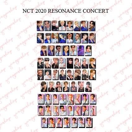 [READY / SET] 127 DREAM 2020 RESONANCE CONCERT YEARBOOK NSYA PHOTOCARD UNOFFICIAL FANMADE YANGPASHOP