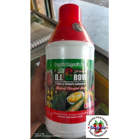 PUPUK ORGANIK DIGROW MERAH 1L