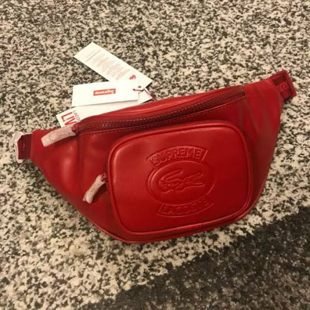 shoulder bag supreme x lacoste