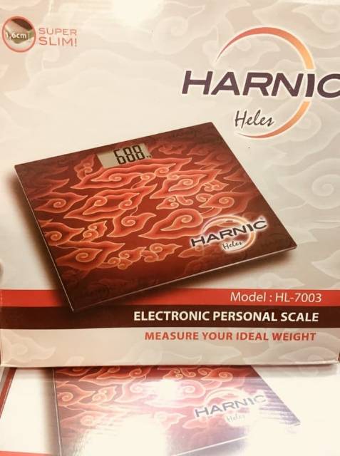 Heles HL7003 Timbangan Badan  Model Batik / DIGITAL SCALE HL7003