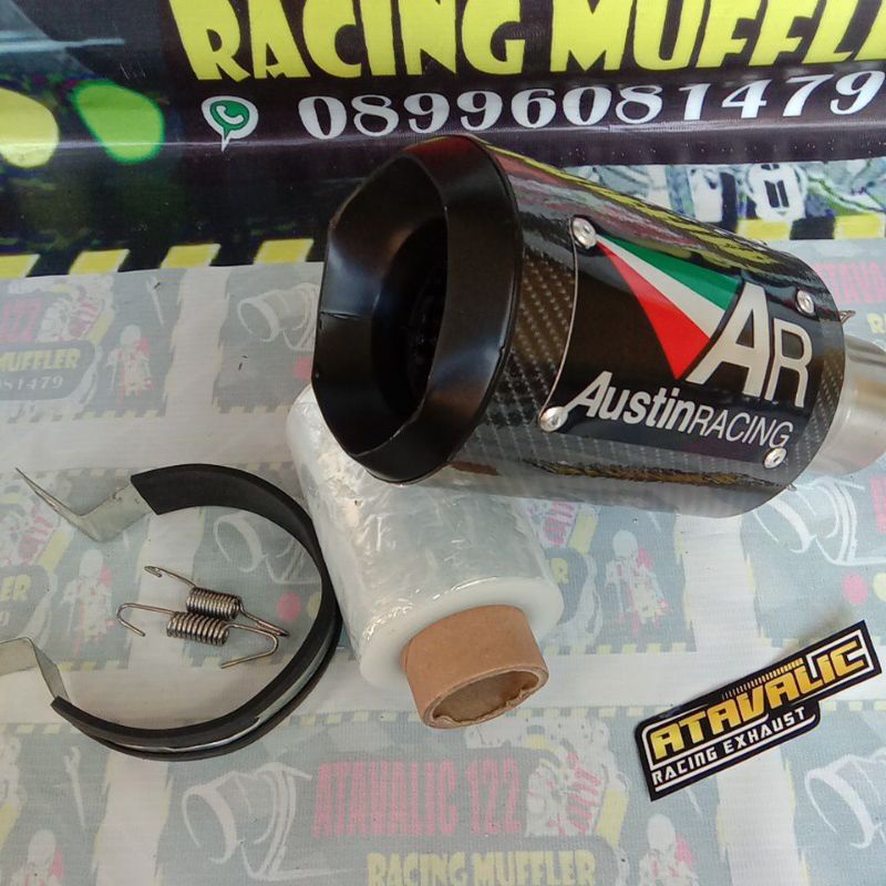 selencer silincer slencer knalpot racing AR Austin racing new Inlet 50mm CBR 250R CBU Thailand CBR 2