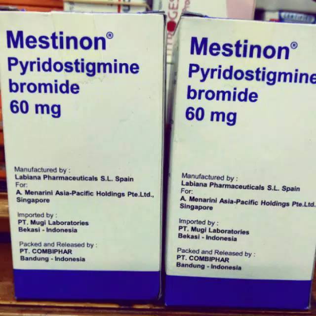 mestinon pyridostigmine 60mg