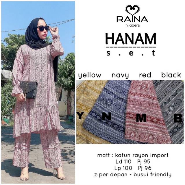 Hanam Set Raina Hijab