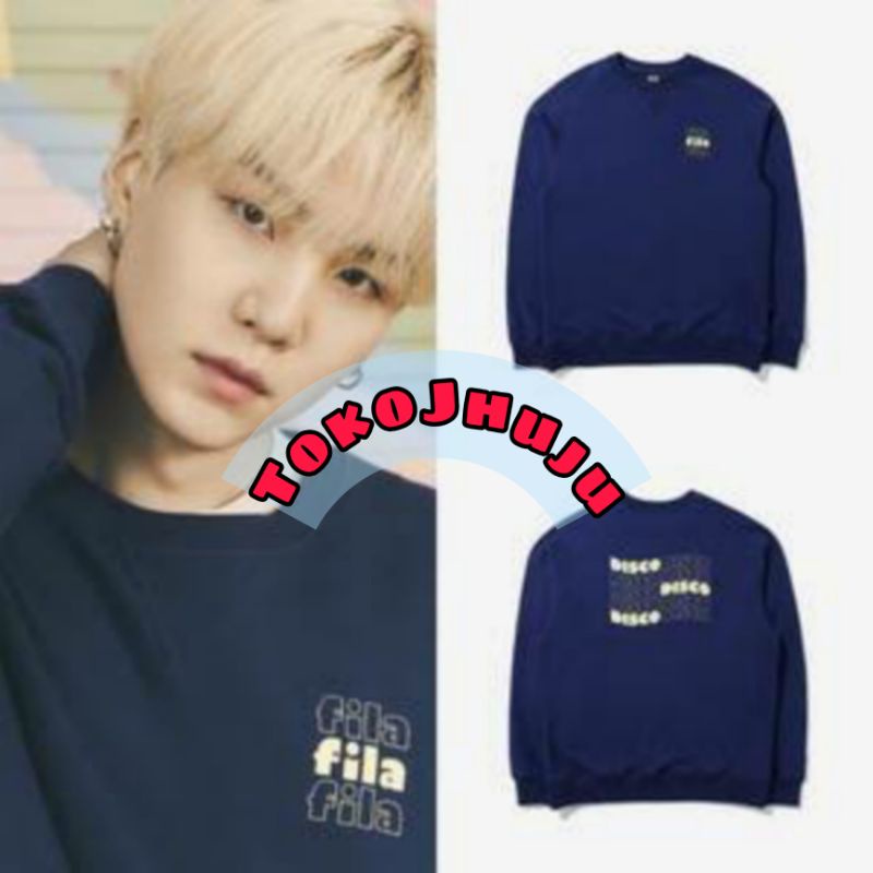 Basic Sweater BTS Suga style Disco Disco Dynamite print DTF