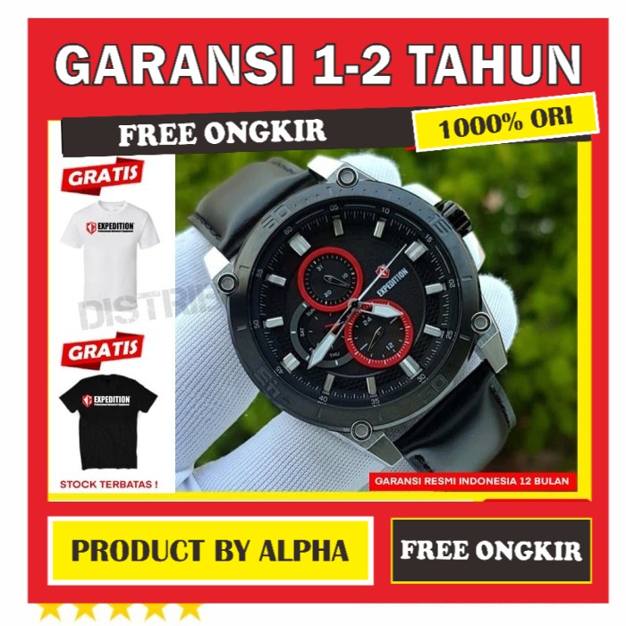 JAM TANGAN ORIGINAL EXPEDITION E6783 E6783M E 6783 GARANSI RESMI ORI PRIA COWOK COWO LAKI LAKI2