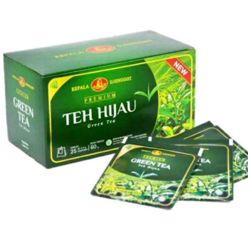 

Teh Hijau Celup 25s Green Tea Kepala Djenggot Premium ORIGINAL